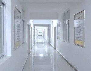 Office corridor